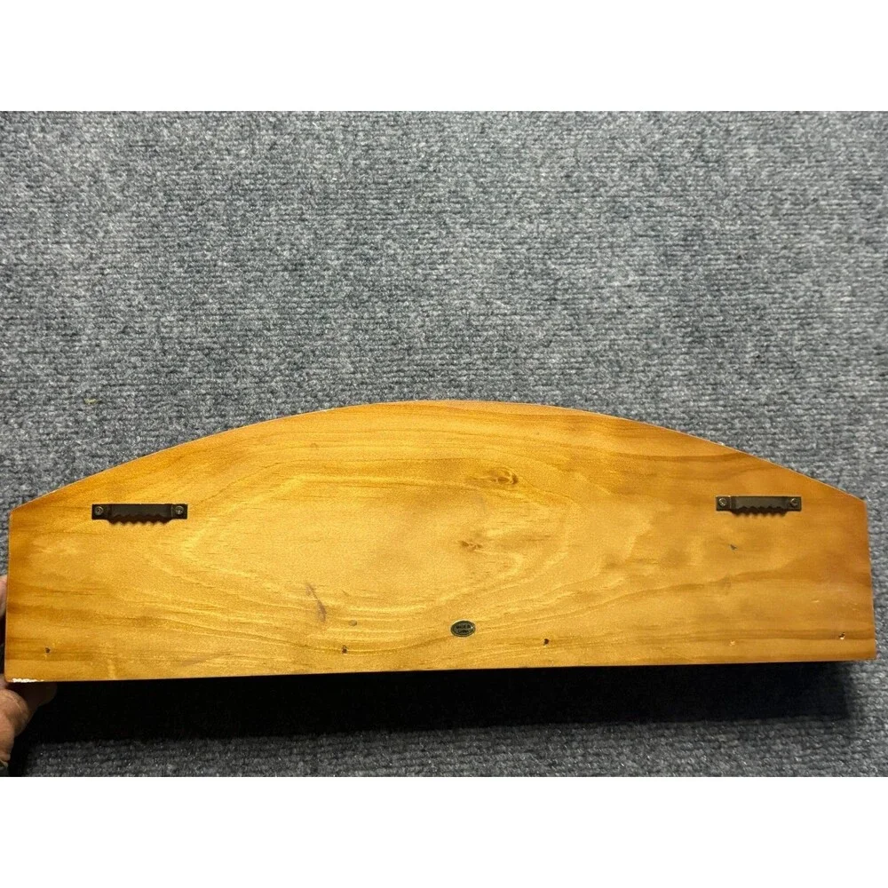 Wooden baseball wall
